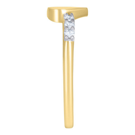 14K GOLD HEART RING