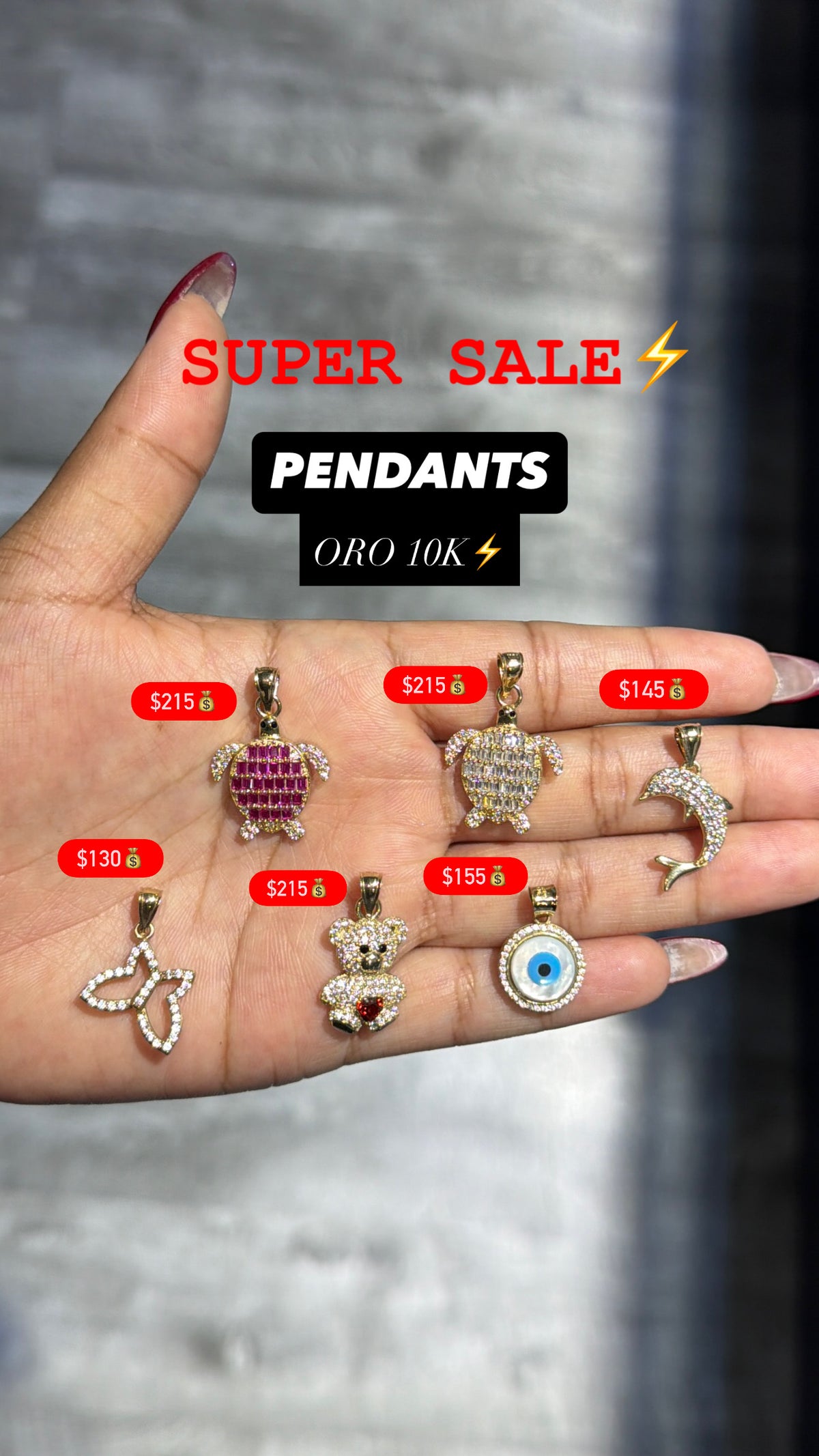 10K PENDANTS