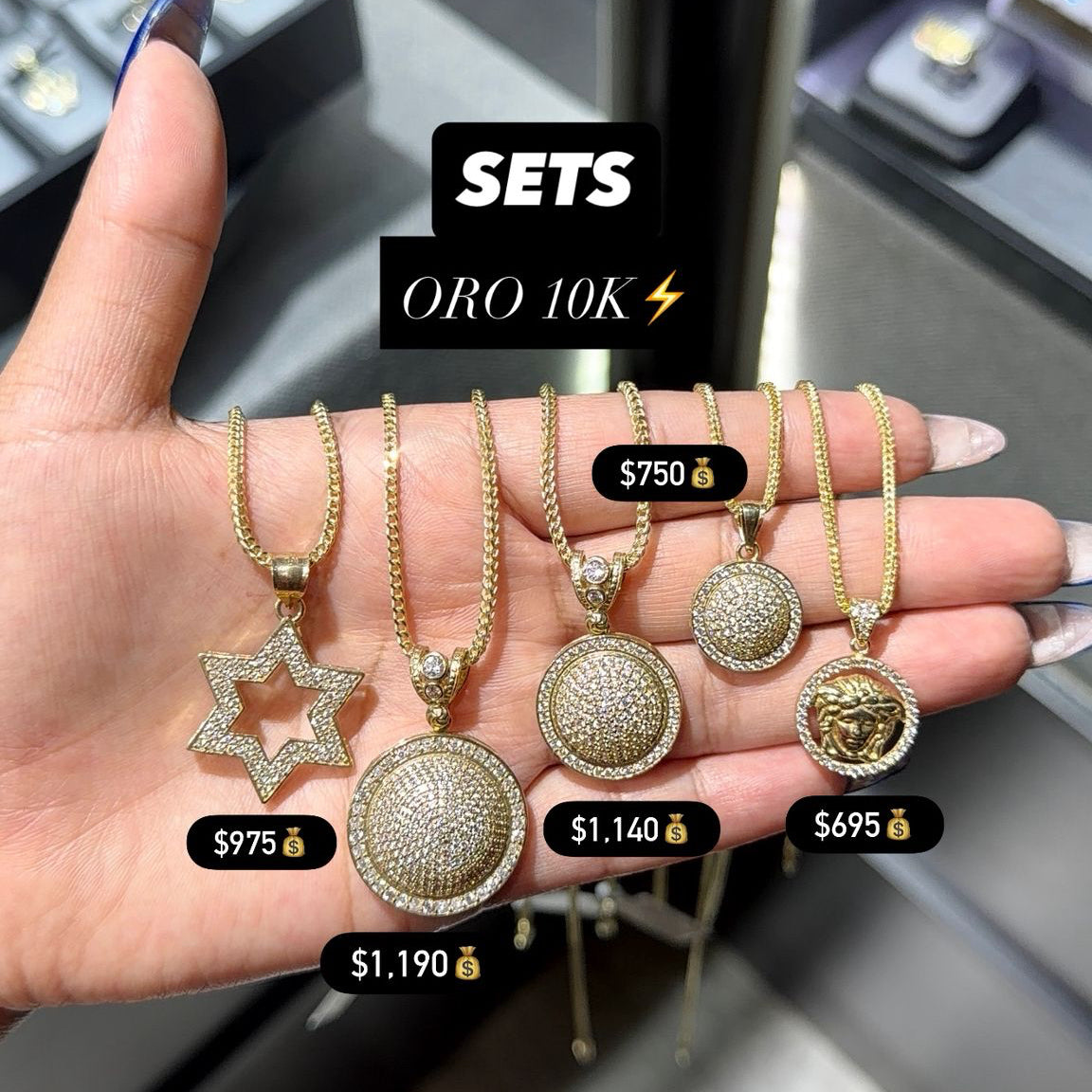 SET (CADENA + PENDANT)