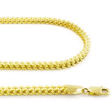 10K GOLD SOLID FRANCO CHAINS
