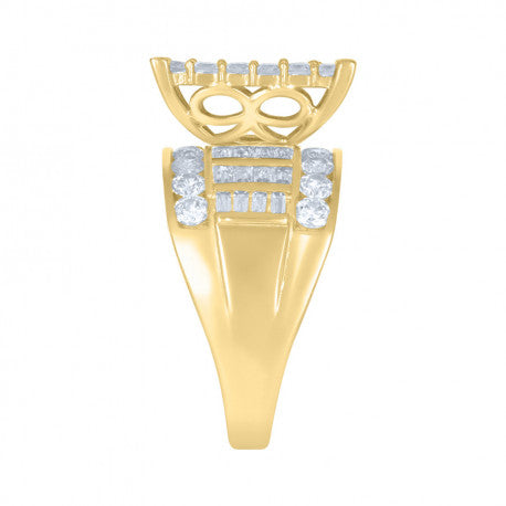 10K GOLD WOMEN BAGUETTE RING