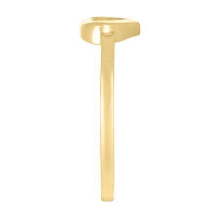 10K GOLD WOMEN HEART RING PENDANT