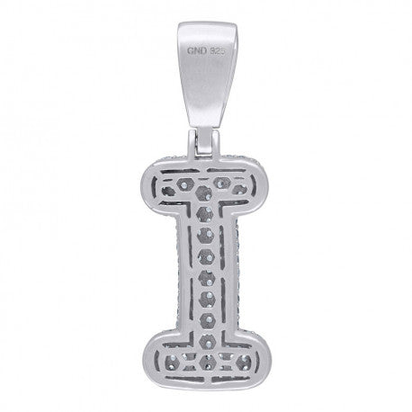 925 SILVER BUBBLE LETTERS PENDANT