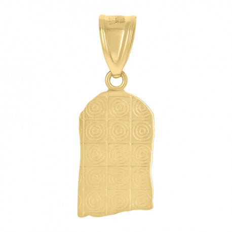 14K GOLD JESUS FACE PENDANT