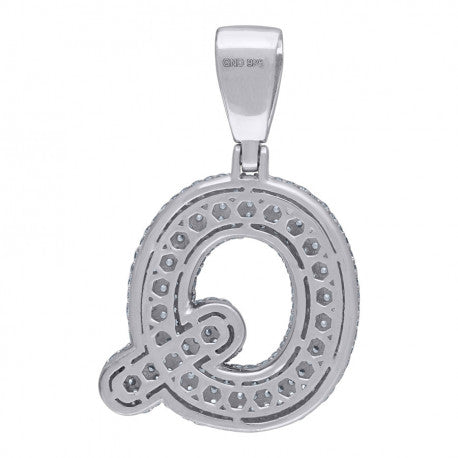 925 SILVER BUBBLE LETTERS PENDANT