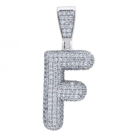 925 SILVER BUBBLE LETTERS PENDANT