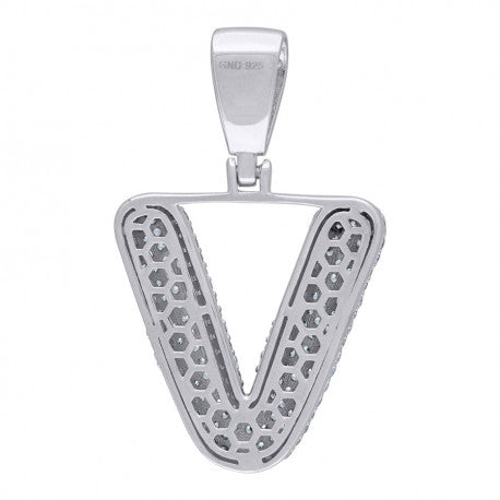 925 SILVER BUBBLE LETTERS PENDANT