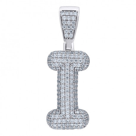 925 SILVER BUBBLE LETTERS PENDANT