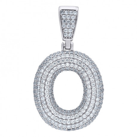 925 SILVER BUBBLE LETTERS PENDANT