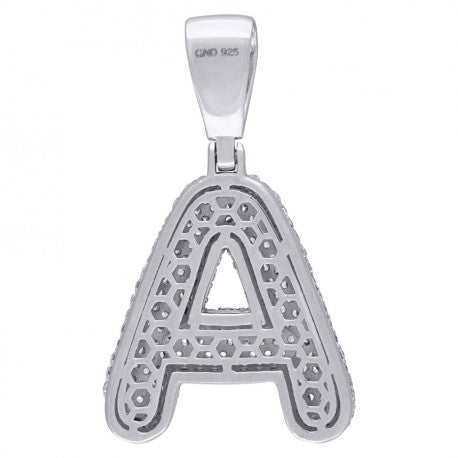 925 SILVER BUBBLE LETTERS PENDANT