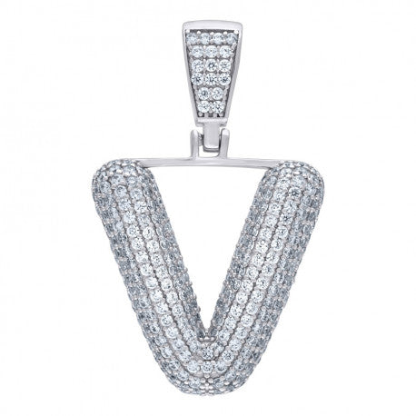 925 SILVER BUBBLE LETTERS PENDANT