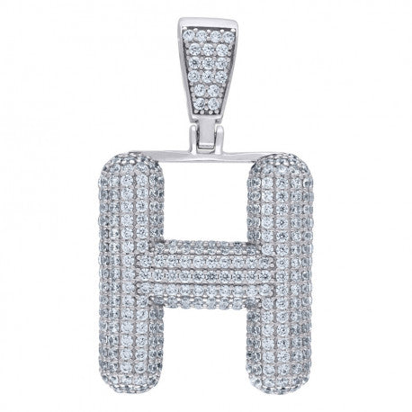 925 SILVER BUBBLE LETTERS PENDANT