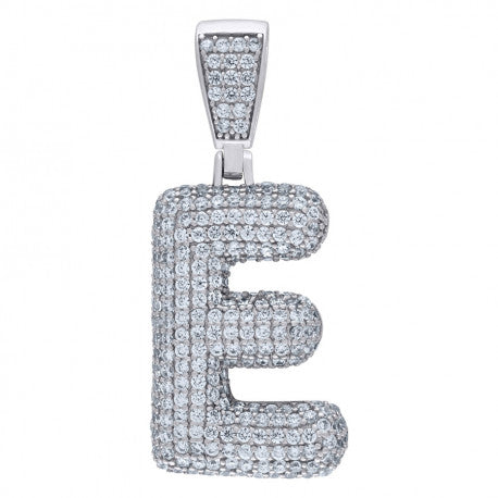 925 SILVER BUBBLE LETTERS PENDANT