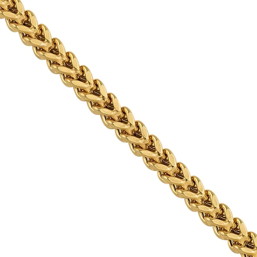 10K GOLD HOLLOW FRANCO CHAINS