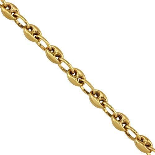 10K GOLD GUCCI PUFF CHAINS
