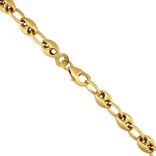 10K GOLD GUCCI PUFF CHAINS