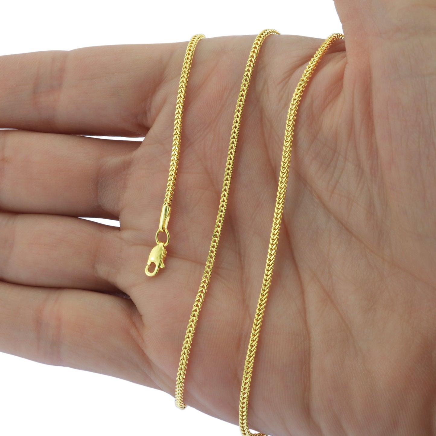10K GOLD HOLLOW FRANCO CHAINS