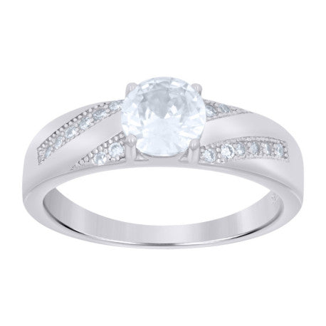 925 SILVER TRIO SET RING