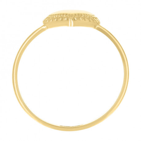 10K GOLD HEART RING