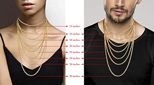 10k GOLD SOLID ROPE CHAINS