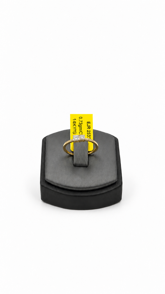 14K+LAB DIAMOND RING