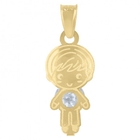 14K BABY BOY PENDANT