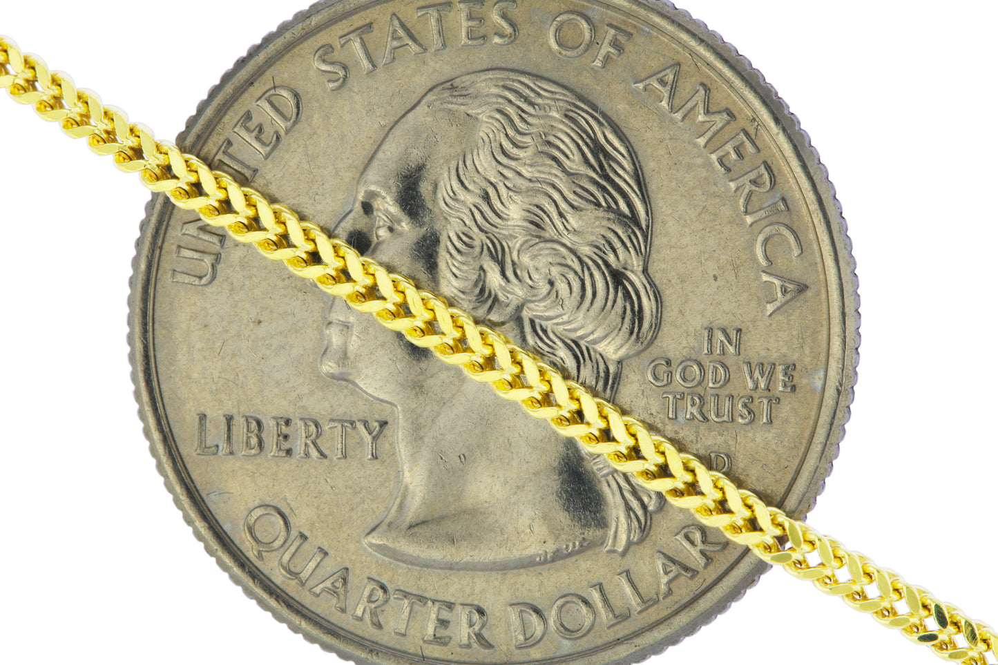 10K GOLD HOLLOW FRANCO CHAINS