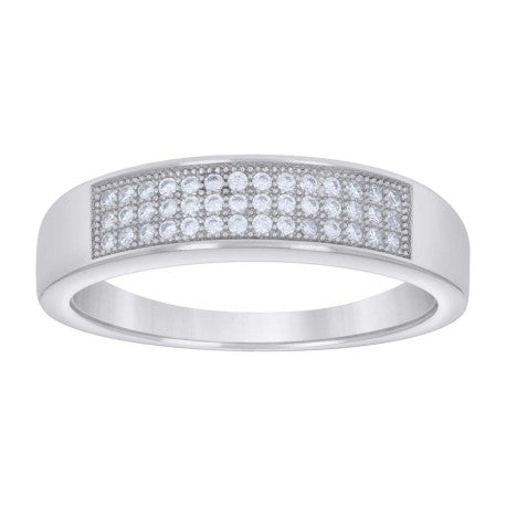 925 Silver Mens Cubic