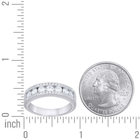 925 Silver Womens Wedding Band