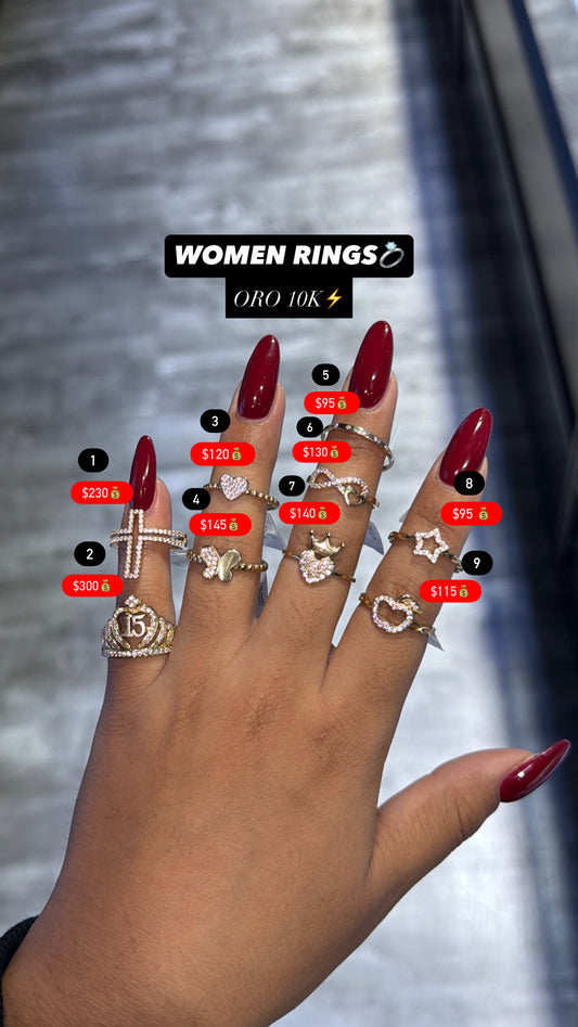 10K WOMEN RINGS