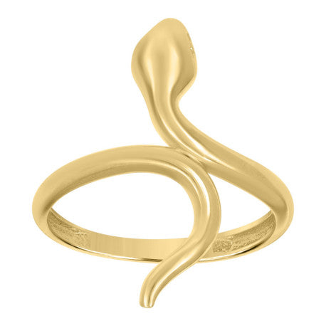 14K GOLD SNAKE RING