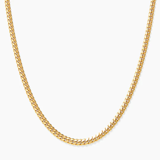 10K GOLD SOLID MIAMI CUBAN CHAIN
