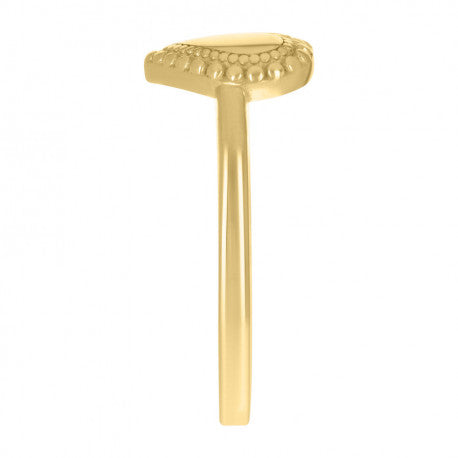 10K GOLD HEART RING