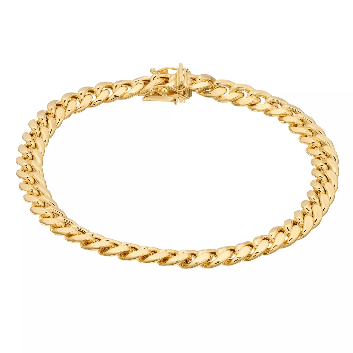 14K GOLD CUBAN BRACELETS