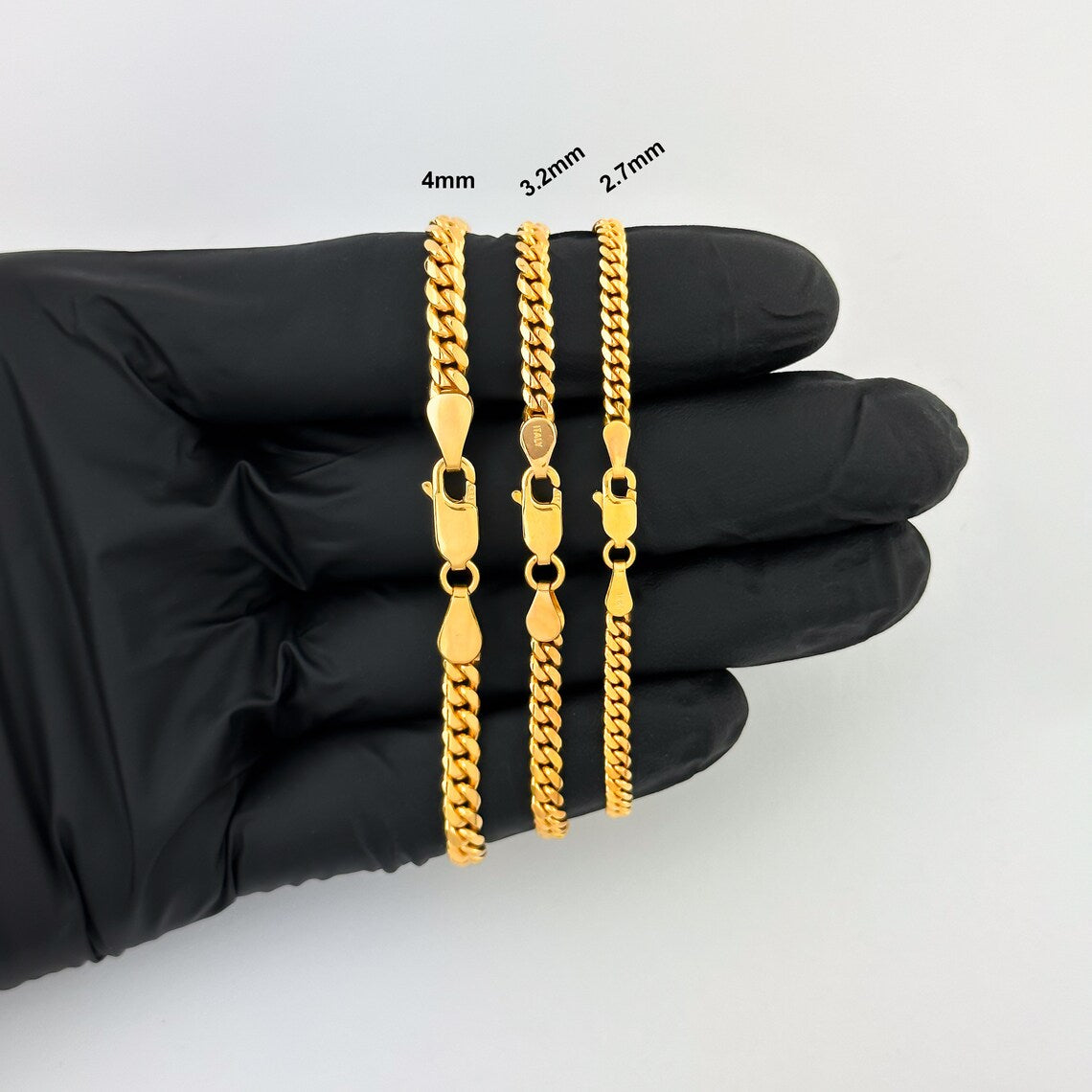 10K GOLD HOLLOW MIAMI CUBAN BRACELET