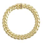 14K GOLD CUBAN BRACELETS