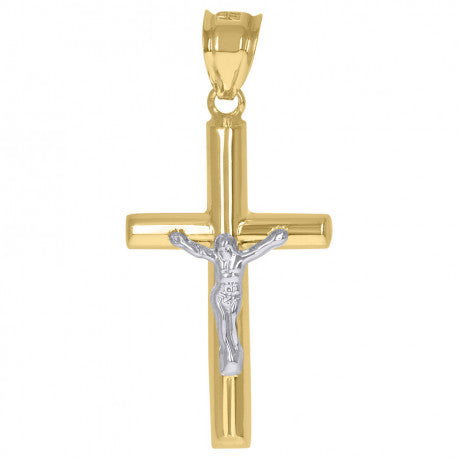 14K GOLD CRUCIFIX PENDANT