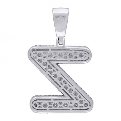 925 SILVER BUBBLE LETTERS PENDANT