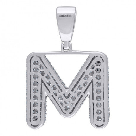 925 SILVER BUBBLE LETTERS PENDANT