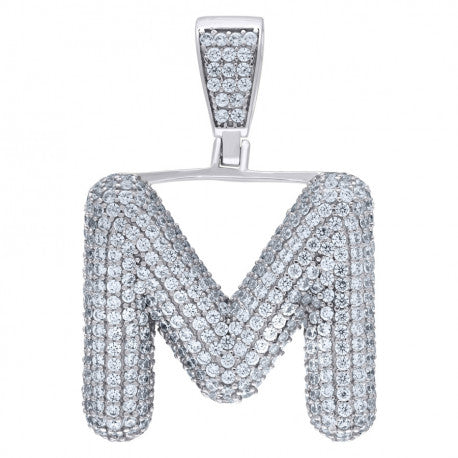925 SILVER BUBBLE LETTERS PENDANT