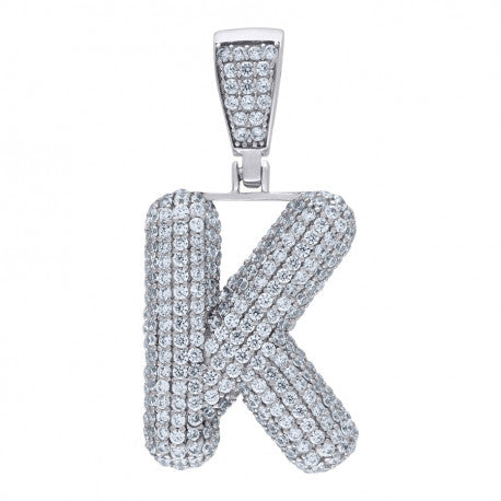 925 SILVER BUBBLE LETTERS PENDANT