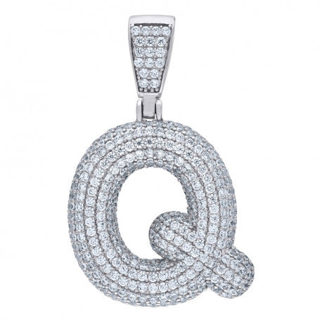 925 SILVER BUBBLE LETTERS PENDANT