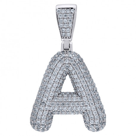 925 SILVER BUBBLE LETTERS PENDANT