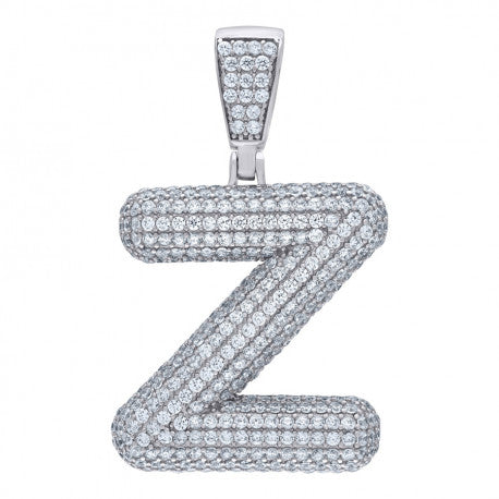 925 SILVER BUBBLE LETTERS PENDANT