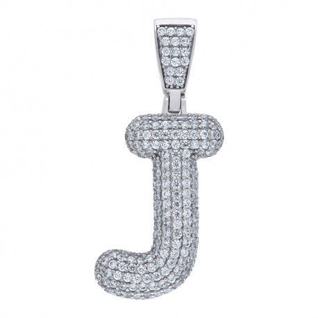 925 SILVER BUBBLE LETTERS PENDANT