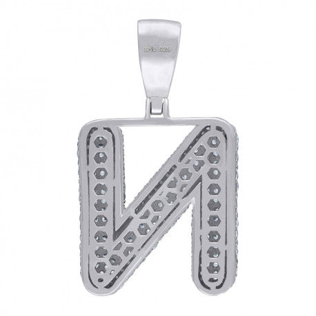 925 SILVER BUBBLE LETTERS PENDANT