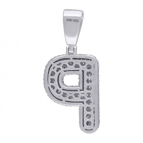 925 SILVER BUBBLE LETTERS PENDANT
