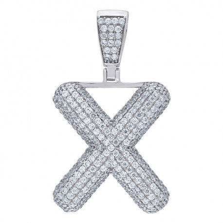925 SILVER BUBBLE LETTERS PENDANT