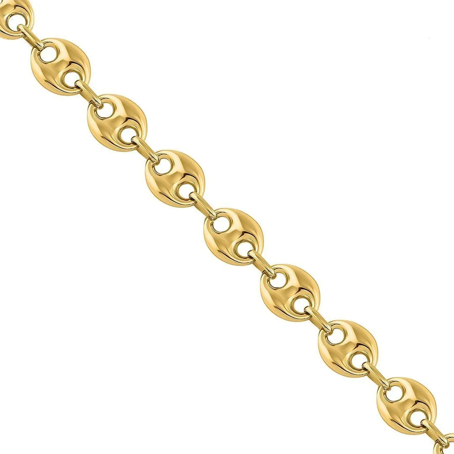 10K GOLD GUCCI PUFF CHAINS