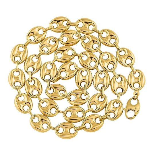 10K GOLD GUCCI PUFF CHAINS